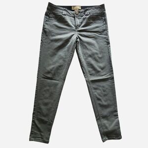 Democracy high-waisted skinny jeans military green